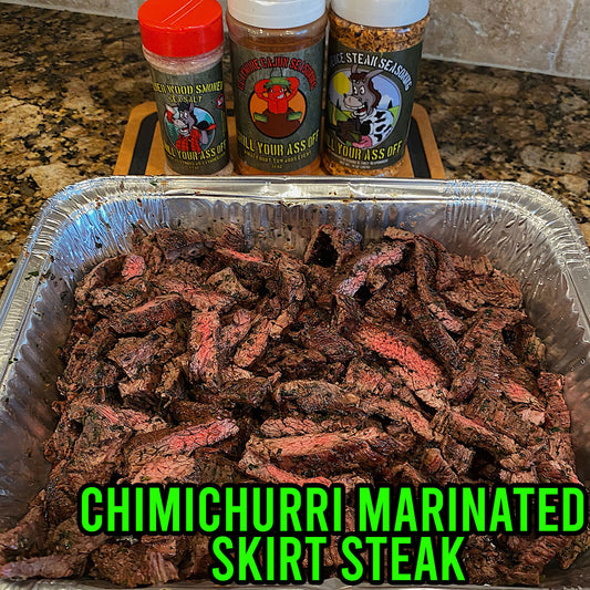 Chimichurri Marinated Skirt Steak