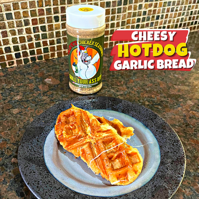 Garlic Bread, Cheesy Sandwich, Hotdog Bun, Quesa Oaxaca, Willie Pere, Chicken Seasoning, Waffle, Simple Snack