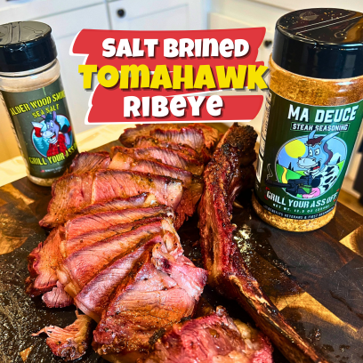 Reverse Seared Ribeye, Tomahawk Ribeye Steak recipe, How to Brine Steak, How to Reverse Sear Steak, Grilling Tomahawk Steak, BBQ Tomahawk Ribeye, Best Ribeye Steak Method