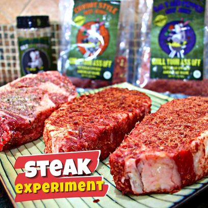 Steak, Marinade, Jerky, Salt and Pepper, Beef Jerky, Standard Issue, Seasonings