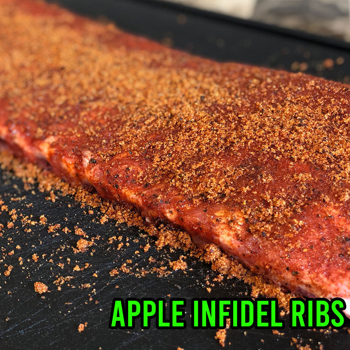 Apple Infidel Ribs | Grill Your Ass Off