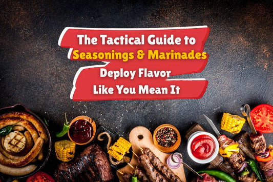 Grilled food with the best steak seasoning, bbq, and spices.