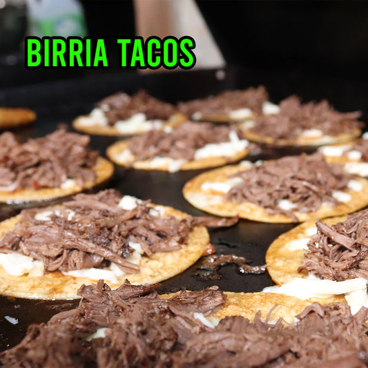 Birria Tacos with Standard Issue and Willie Pete Chicken Seasoning
