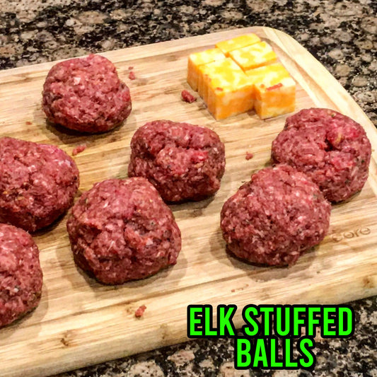 Elk Stuffed Balls Ft: @crispy11b | Grill Your Ass Off