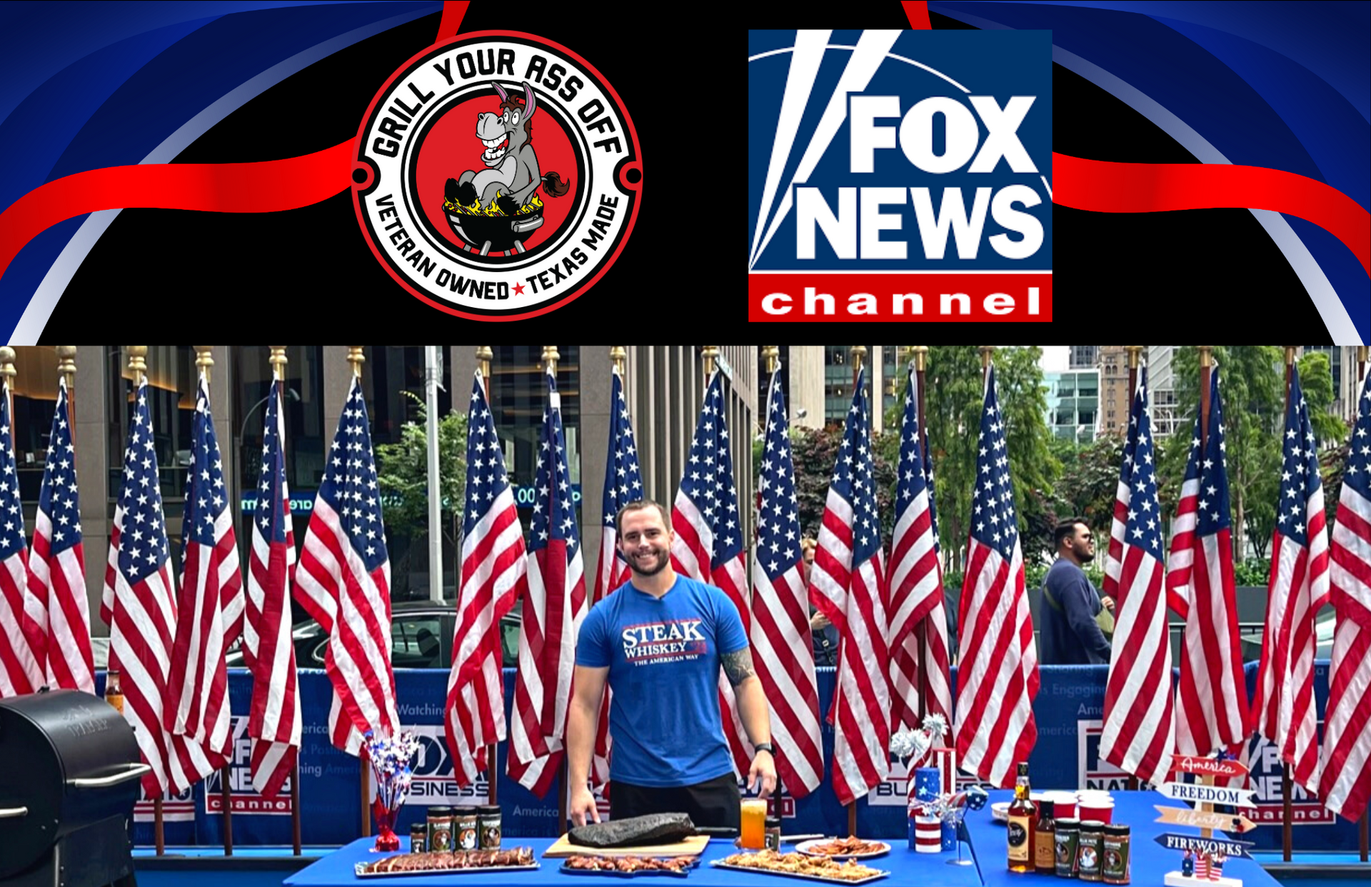 Celebrating 4th of July with FOX News