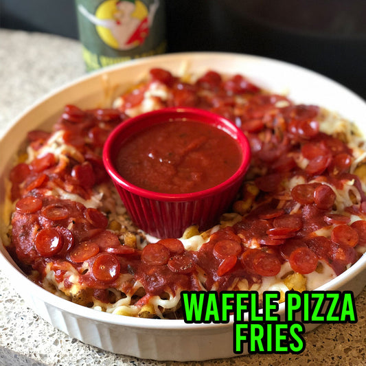 Waffle Pizza Fries by Chef Nick | Grill Your Ass Off