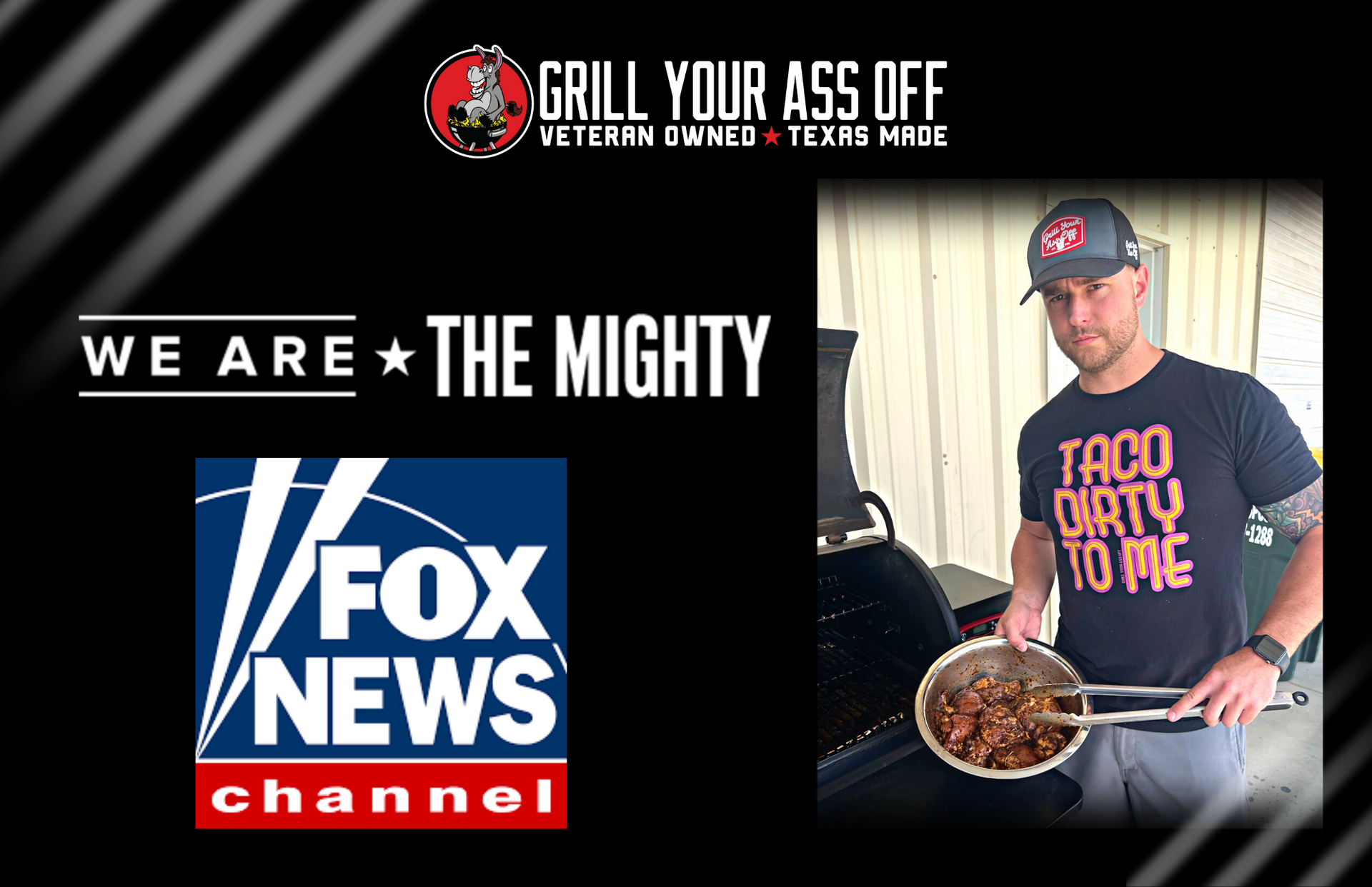 Grill Your Ass Off Joins FOX News to Celebrate Independence Day