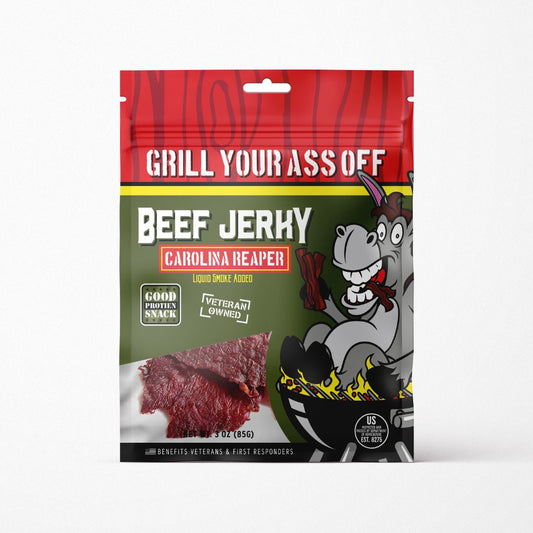 Carolina Reaper Beef Jerky