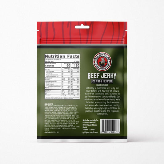 Cowboy Pepper Beef Jerky