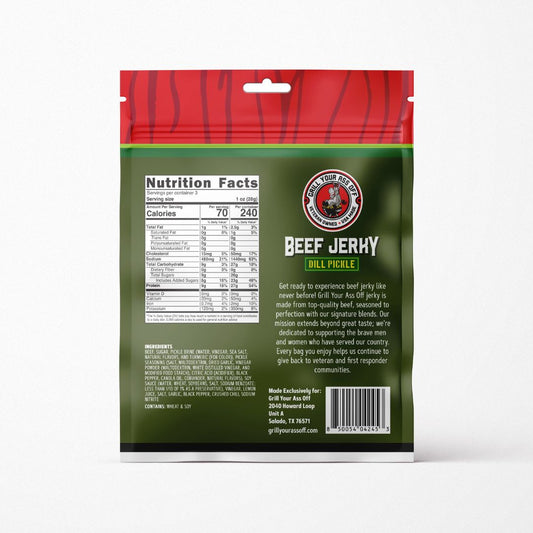 Dill Pickle Beef Jerky