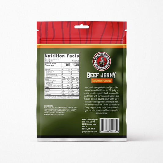 Korean BBQ Flavored Beef Jerky
