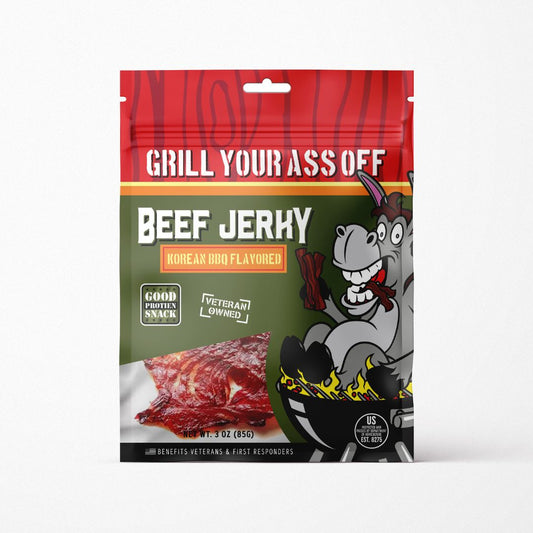 Korean BBQ Flavored Beef Jerky