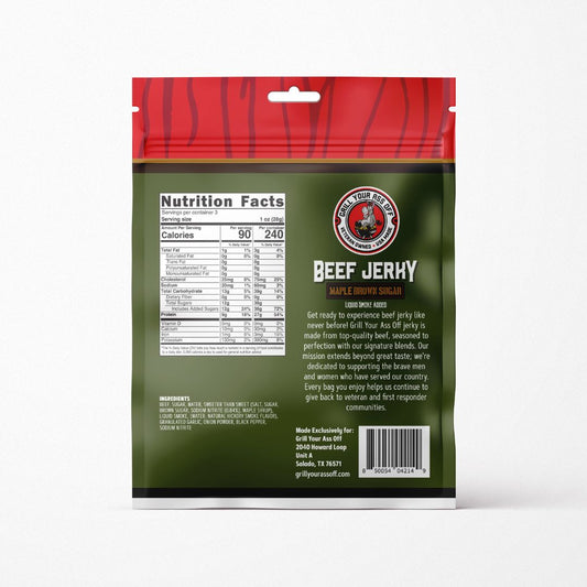 Maple Brown Sugar Beef Jerky