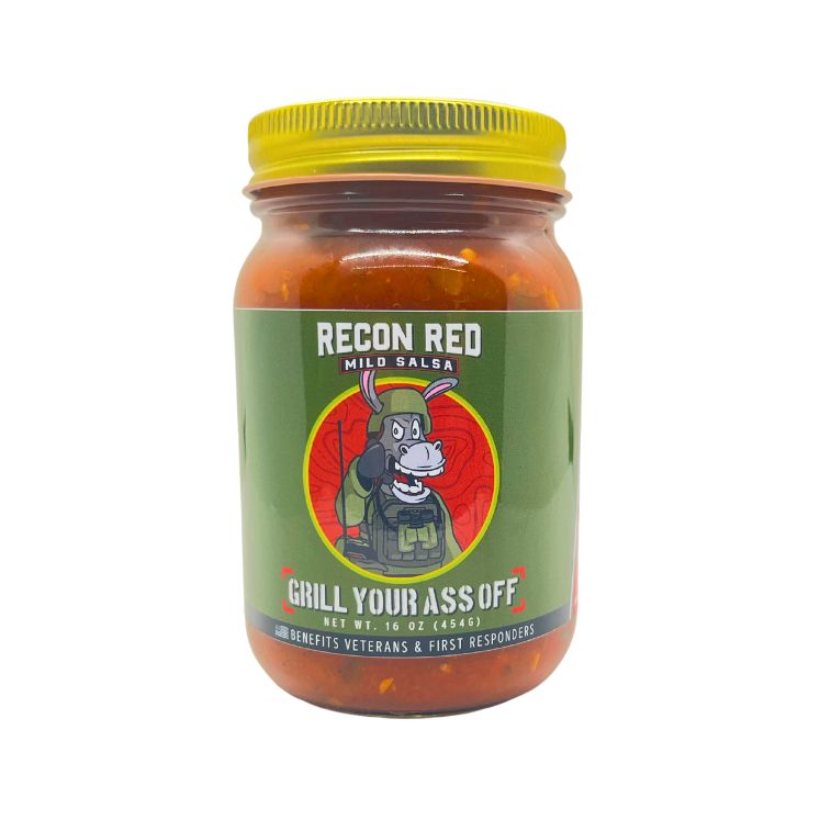 Recon Red Mild Salsa — Grill Your Ass Off