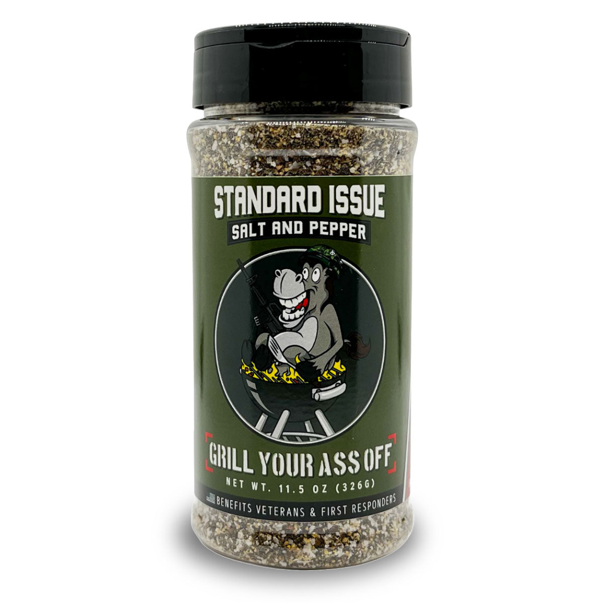 Standard Issue Salt & Pepper — Grill Your Ass Off
