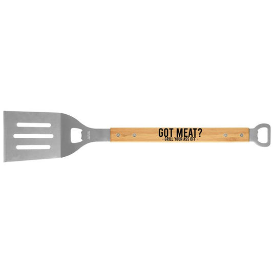Barbecue Spatula with Bottle Opener - Grill Your Ass Off