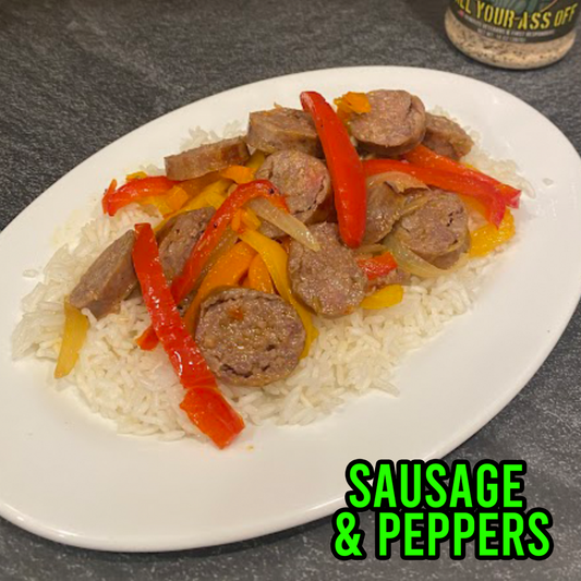 Sausage and Peppers Recipe, Platoon Sergeant , Main Dish , Italian, Recipe 