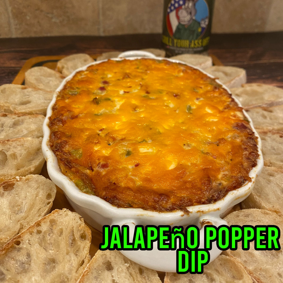 Jalapeño Popper Dip , Platoon Sergeant , Cream Cheese , Mayo , Sour Cream Dip