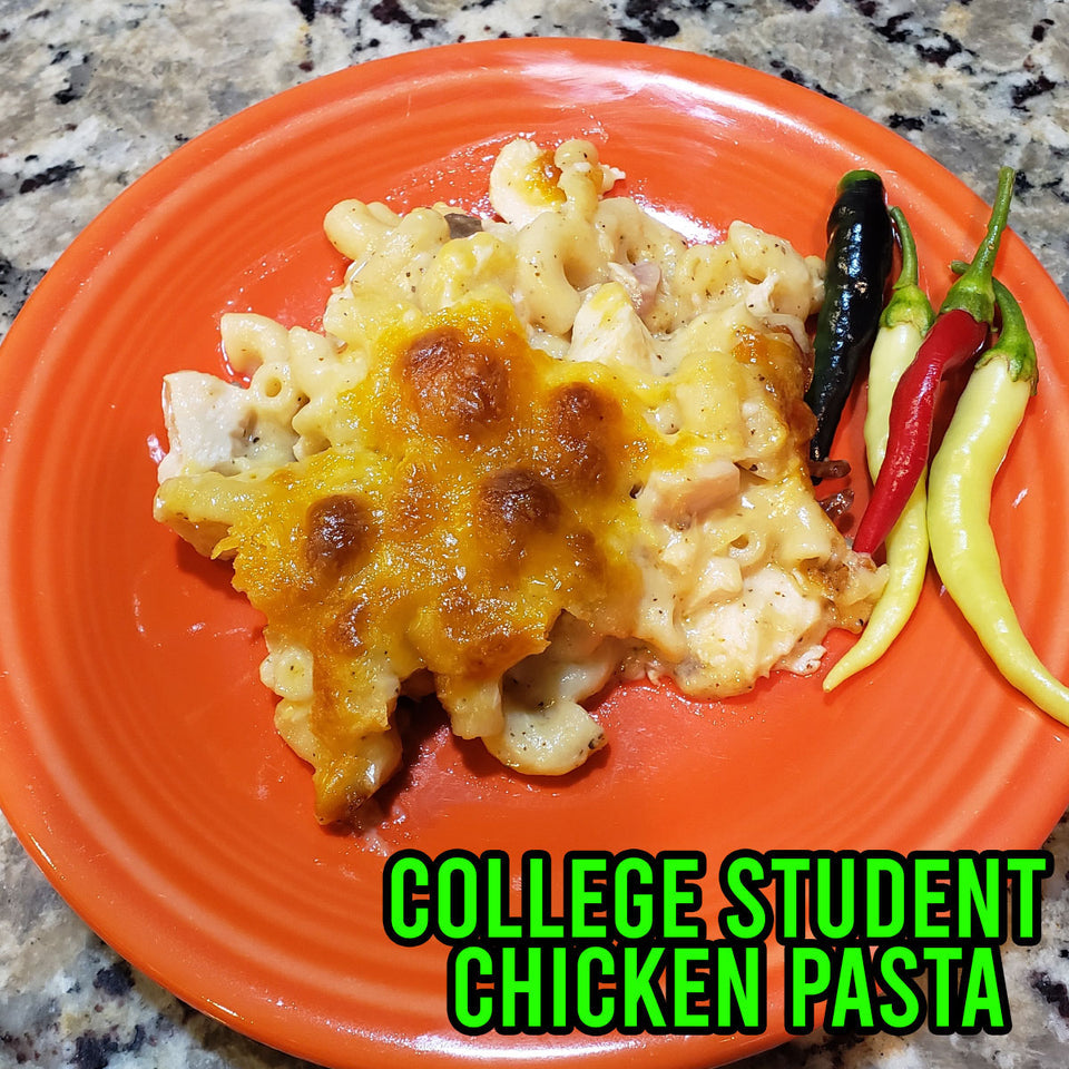 College Student Chicken Pasta