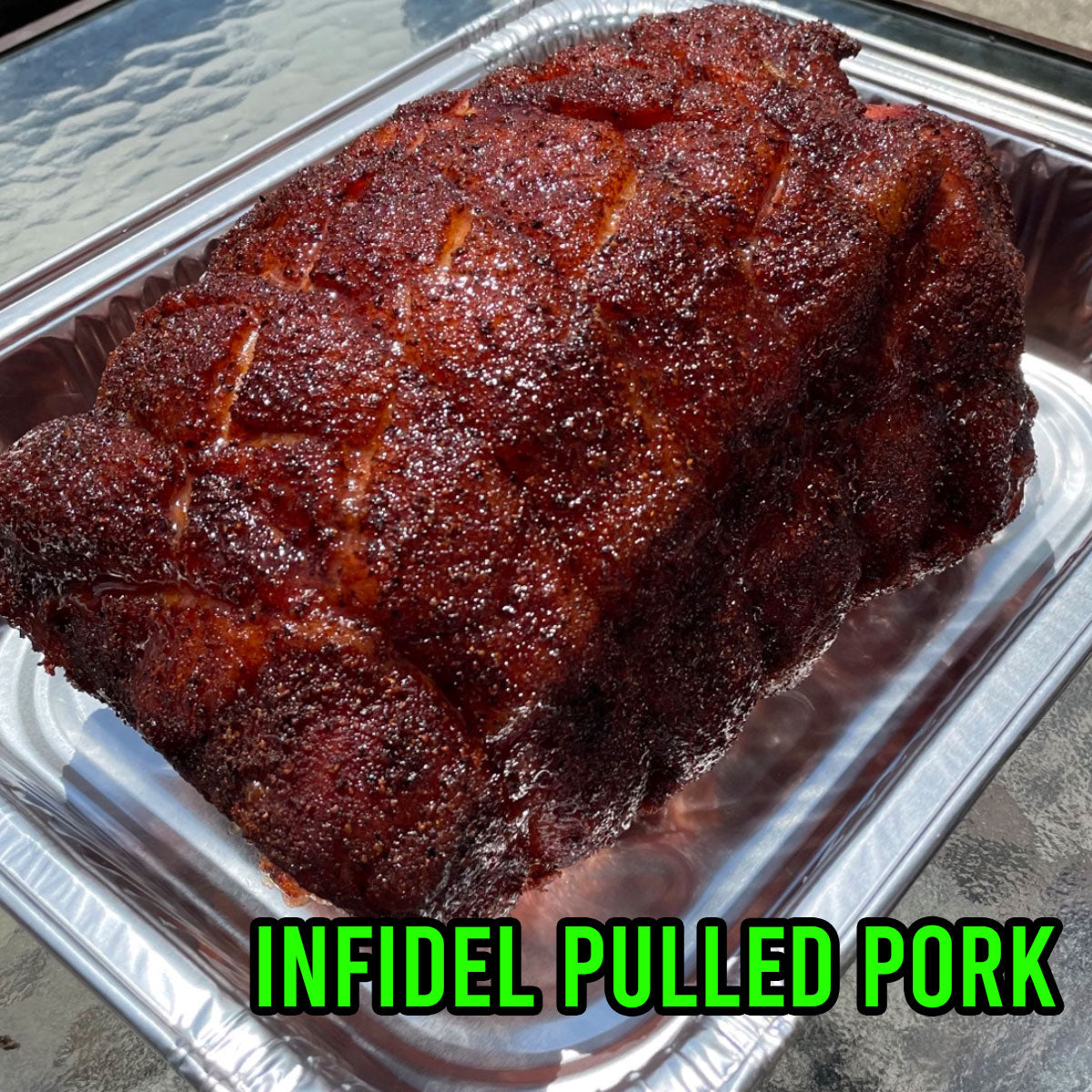 Infidel Pulled Pork