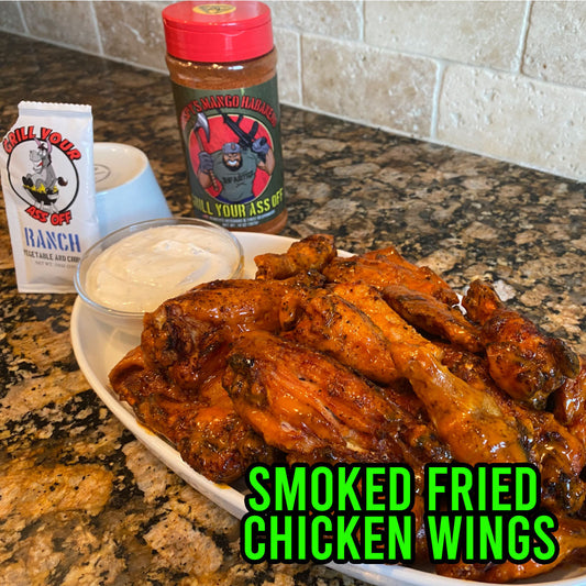 Smoked Fried Chicken Wings