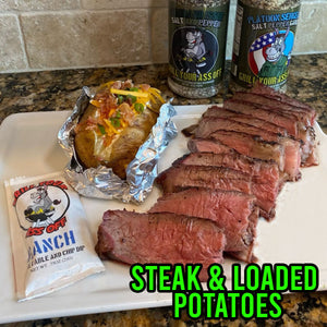 Steak & Loaded Potatoes