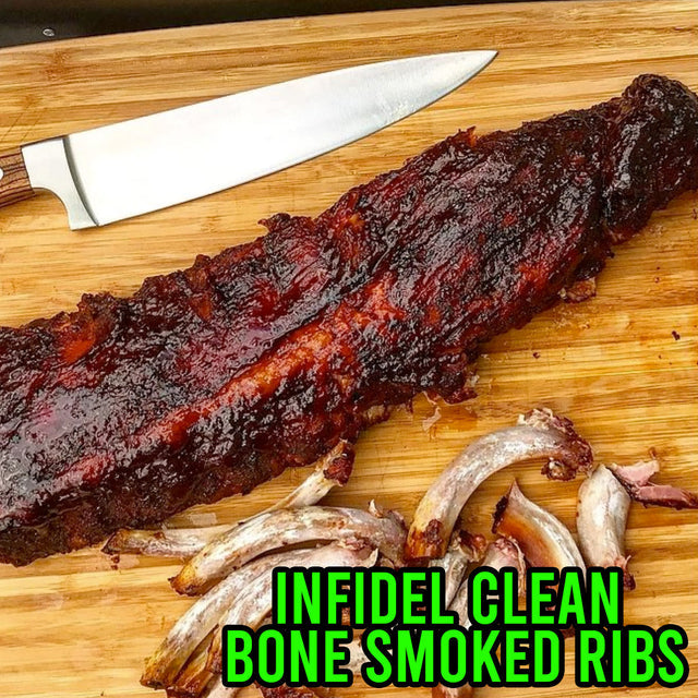 infidel clean bone smoked ribs