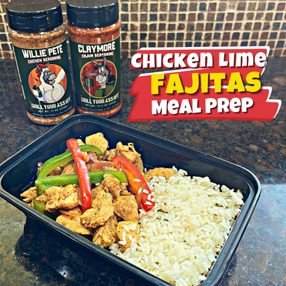 chicken, fajita, lime, meal, prep, meal prep, fitness, mexican, ifbb, ocb, CrossFit, Willie Pete, Chicken