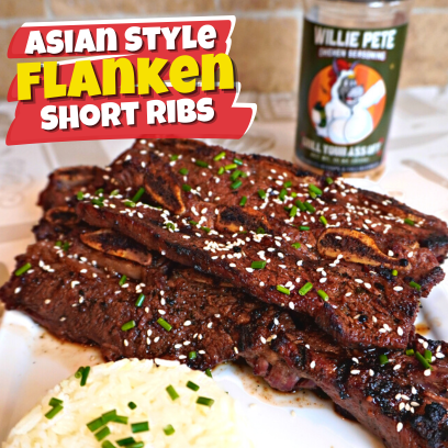 Asian style flanken short ribs, beef, Grilled short ribs, Asian BBQ recipe,  Flanken beef ribs,  Asian flavors,  Asian-style,  Tender Asian ribs,  Asian short rib recipe, grilling, home cooking, pork, meat, marinade