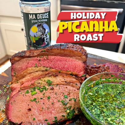 How to cook picanha steak, Roasted Picanha, Steak Recipe, Picanha Steak, Christmas Holiday, Christmas Dinner, Thanksgiving, Holiday Feast, Holiday Dinner, Brazillian Recipe, Yuletide Season