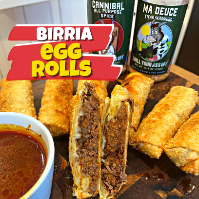 Birria Quesa Spring Rolls, Birria Egg Rolls, Beef Birria Egg Rolls, Tex-Mex, Mexican Egg Roll Recipe, Beef Birria, Egg Roll Recipe, Gourmet Egg Rolls, Appetizers, Street Food, Birria Snack Ideas, Homemade Birria Snacks