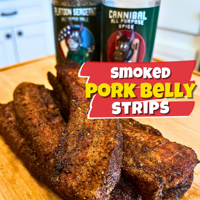 Pork Belly Strips, BBQ Pork Belly Strips, Smoked Pork Belly, Texas Style Pork Belly, BBQ Pork Belly, Grilled Pork Belly, Crispy Pork Belly Recipe