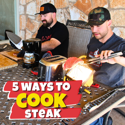 5 WAYS TO COOK STEAK