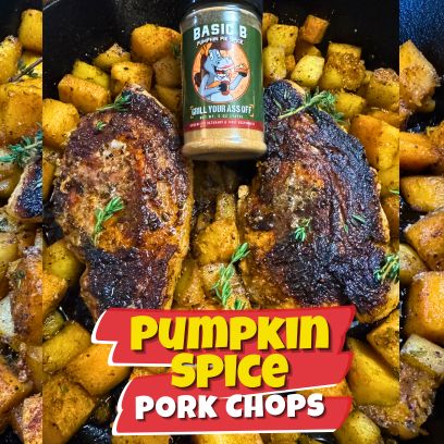 Pumpkin Spice Pork Chop