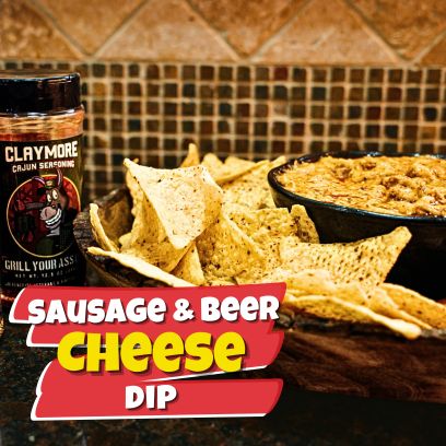 Sausage Beer Cheese Dip, Super Bowl, Game Day Recipe, Appetizer