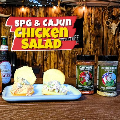 Cajun chicken, Chicken salad, beer can chicken, Salt pepper garlic, roasted chicken,  Southern style flavor