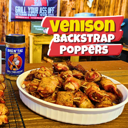 Venison Backstrap Poppers