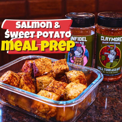 Salmon and Sweet Potato Meal Prep