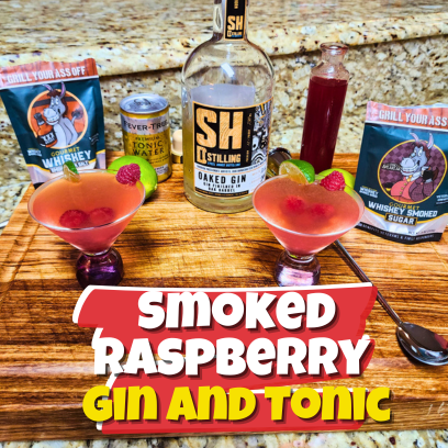 RECIPES - Raspberry Gin & Tonic Cocktail — Grill Your Ass Off