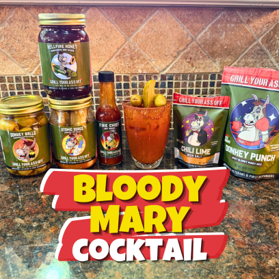 Spicy Bloody Mary Cocktail Drink