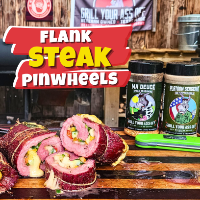 Flank Steak Pinwheels, Holiday steak recipes, Easy steak pinwheel recipe