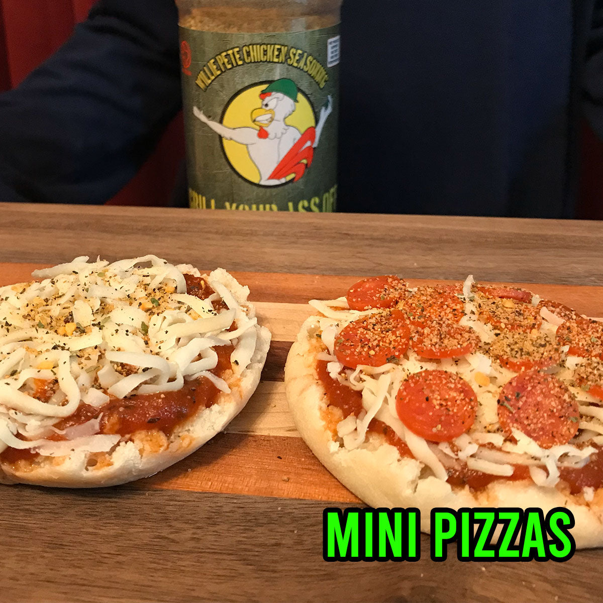 Mini Pizzas | Grill Your Ass Off