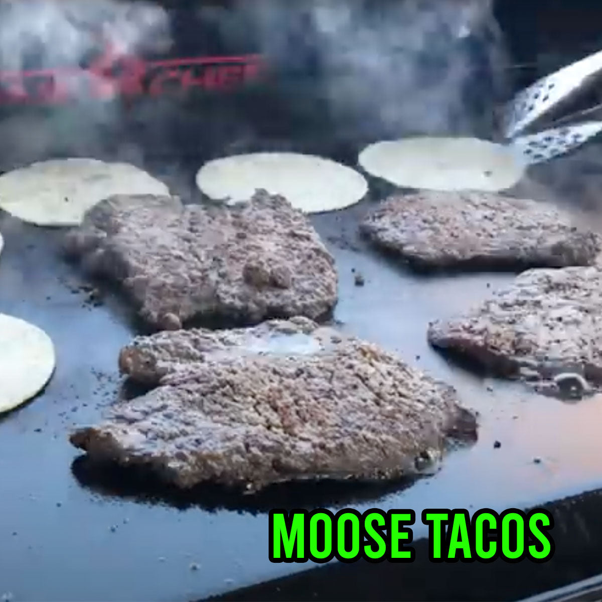 Moose Tacos Feat. Crispy! | Grill Your Ass Off