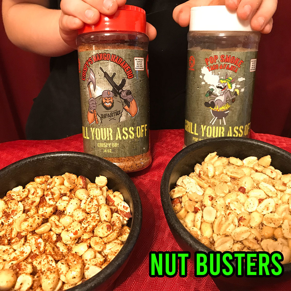 Nut Busters | Grill Your Ass Off