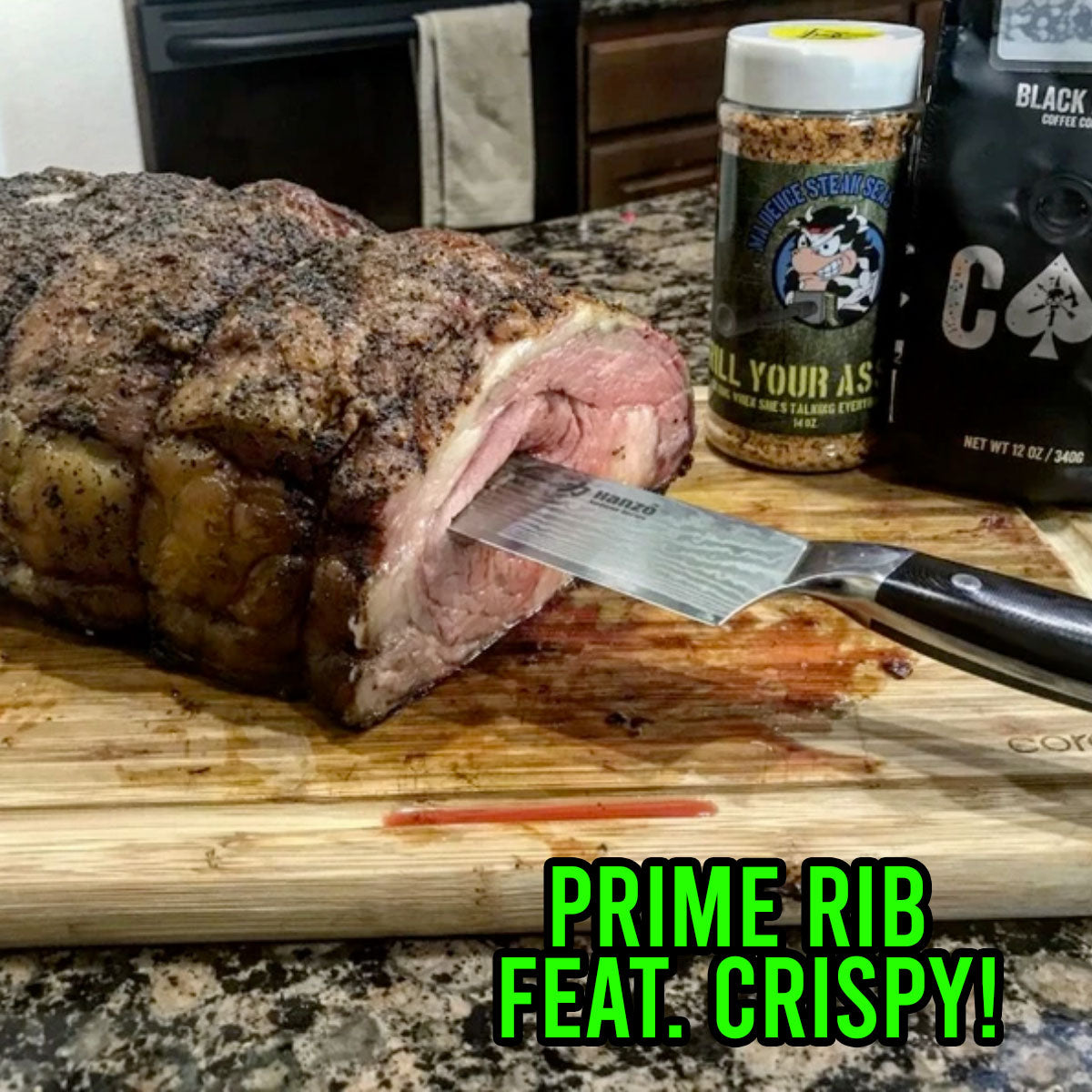 Prime Rib Feat. Crispy! | Grill Your Ass Off