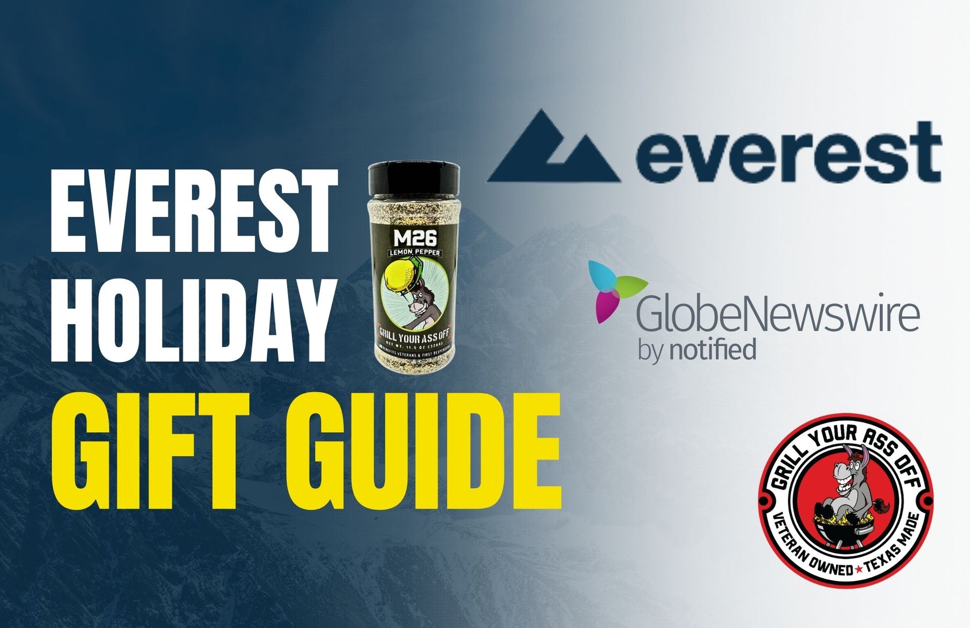 M26 Lemon Pepper in Everest.com’s Holiday Gift Guide