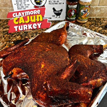Claymore Cajun, Cajun Turkey Recipe, Turkey Recipe, Thanksgiving, Roasted Turkey, Pop smoke