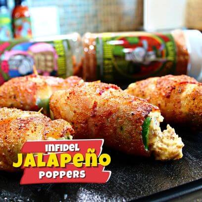 Jalapeño Poppers Stuffed with Cajun Boudin Recipe