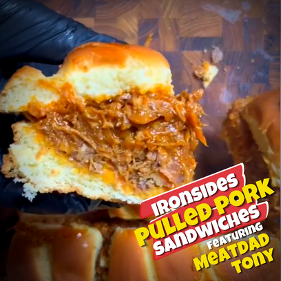Ironsides Pulled Pork Sandwiches