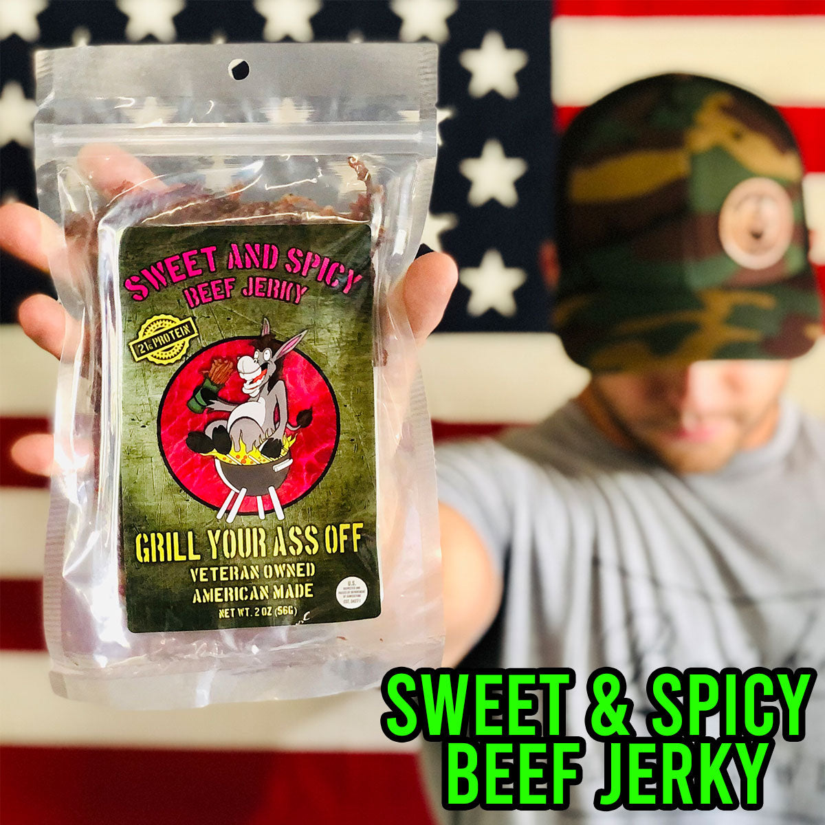 Sweet & Spicy Beef Jerky Review | Grill Your Ass Off